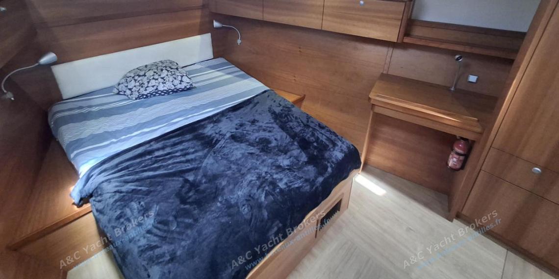 Hanse Yachts 540e : Cabine avant autre vue Hanse Yachts 540e : Cabine avant autre vue