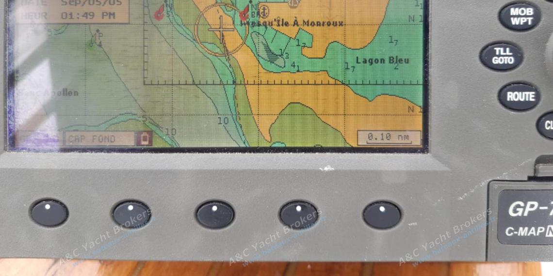 Wauquiez Amphitrite 43 : GPS traceur Wauquiez Amphitrite 43 : GPS traceur