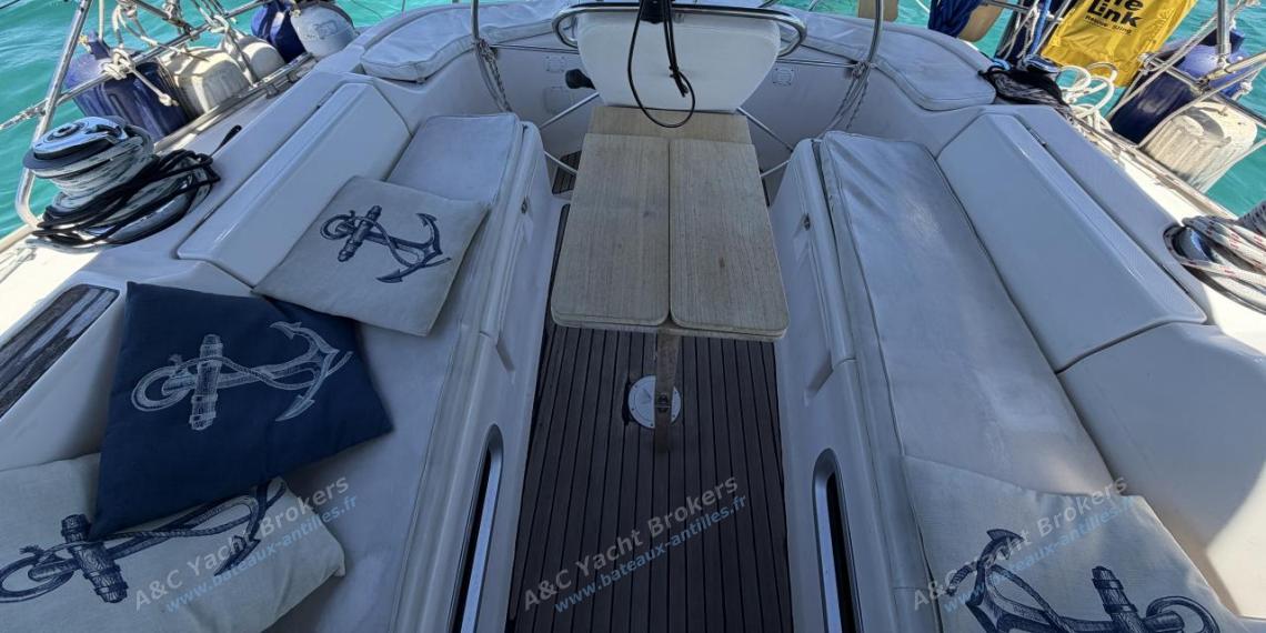 Bavaria 46 : Cockpit autre vue Bavaria 46 : Cockpit autre vue