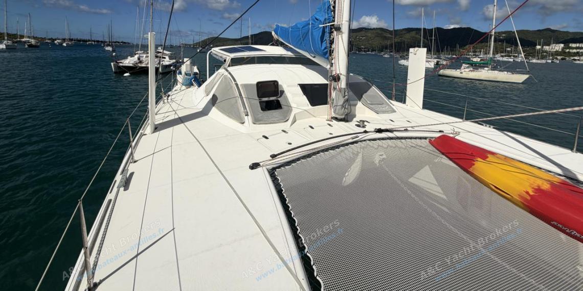 Catana 471 Owner Version : Roof vu depuis l'étrave tribord Catana 471 Owner Version : Roof vu depuis l'étrave tribord