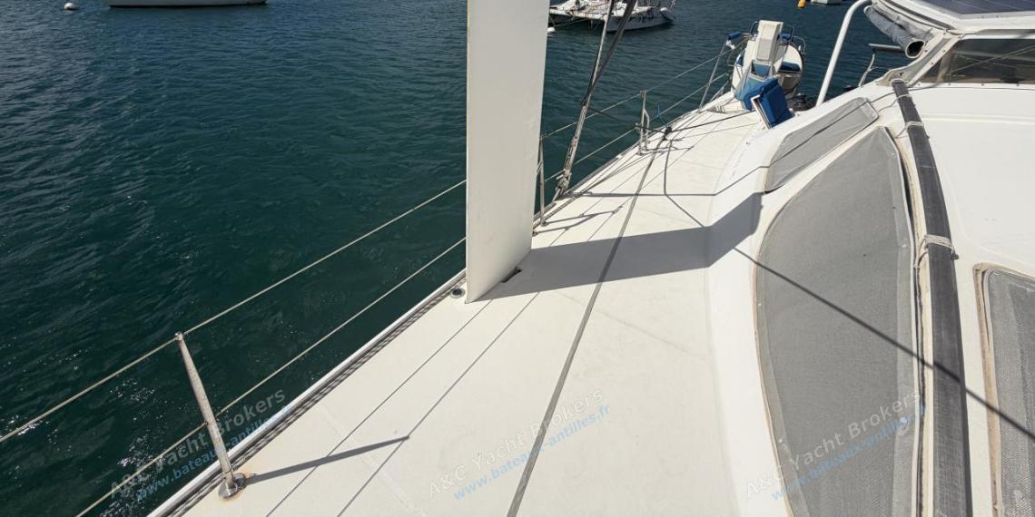 Catana 471 Owner Version : Passavant tribord et dérive Catana 471 Owner Version : Passavant tribord et dérive