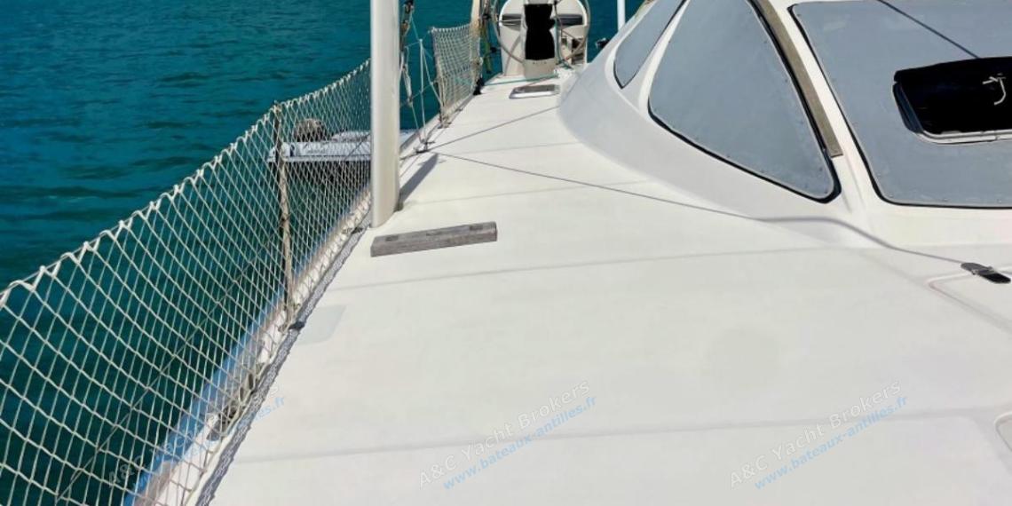 Catana 471 Version propriétaire : Roof vu depuis l'étrave tribord Catana 471 Version propriétaire : Roof vu depuis l'étrave tribord