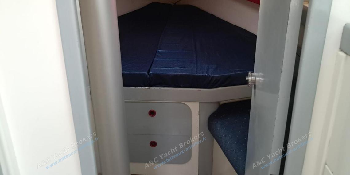 Bénéteau Evasion 36 : Cabine avant Bénéteau Evasion 36 : Cabine avant