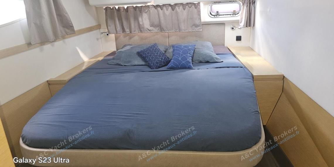 Fountaine Pajot Hélia 44 : Cabine arrière tribord Fountaine Pajot Hélia 44 : Cabine arrière tribord