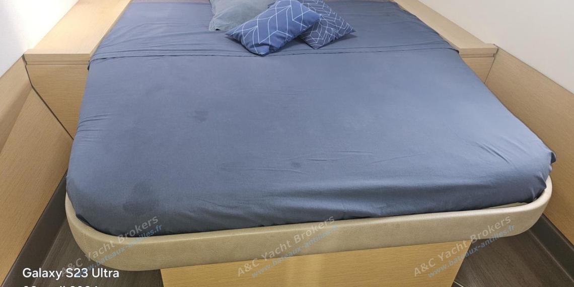 Fountaine Pajot Hélia 44 : Cabine arrière bâbord Fountaine Pajot Hélia 44 : Cabine arrière bâbord