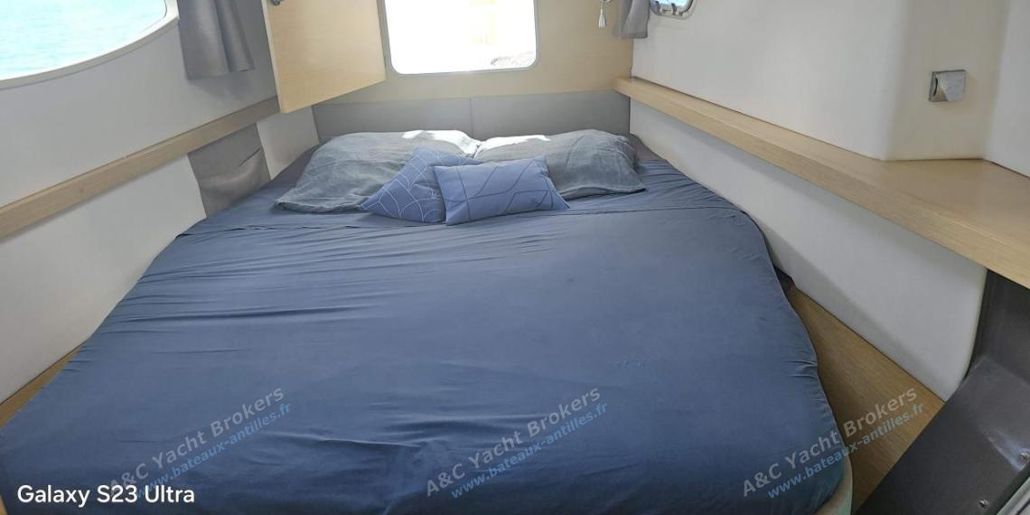 Fountaine Pajot Hélia 44 : Cabine avant bâbord Fountaine Pajot Hélia 44 : Cabine avant bâbord