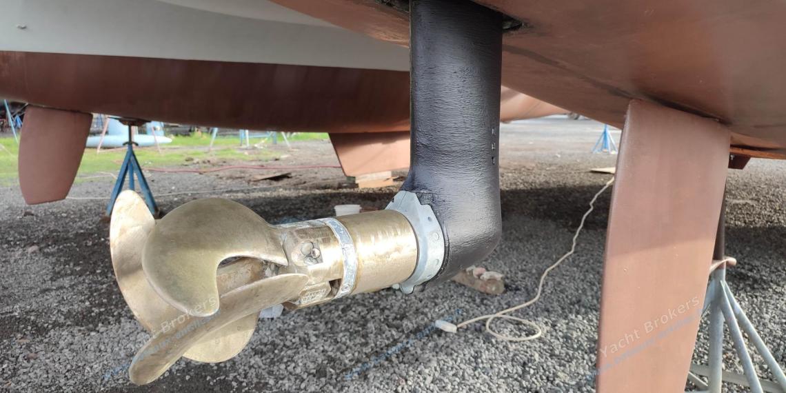 Fountaine Pajot Hélia 44 : Hélice tripales repliables Fountaine Pajot Hélia 44 : Hélice tripales repliables