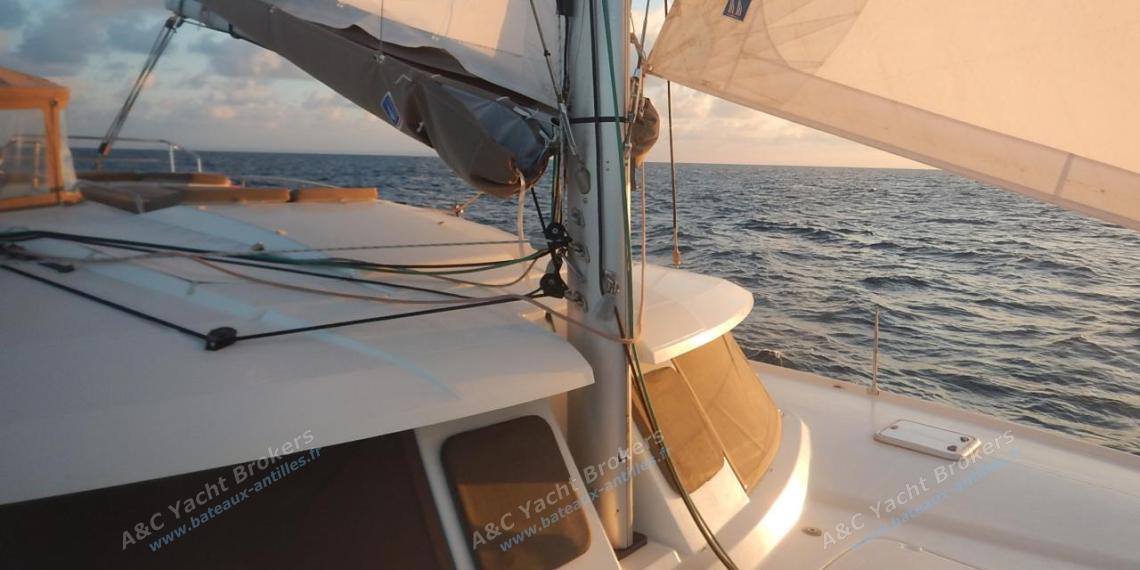 Fountaine Pajot Hélia 44 : En navigation Fountaine Pajot Hélia 44 : En navigation