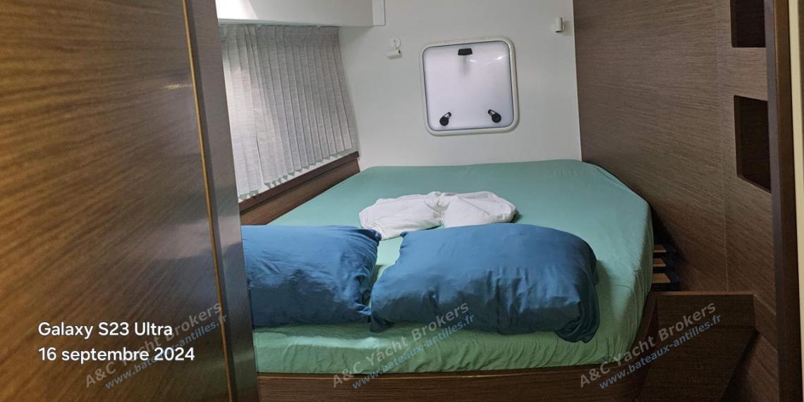 Lagoon 42 : Cabine avant bâbord Lagoon 42 : Cabine avant bâbord