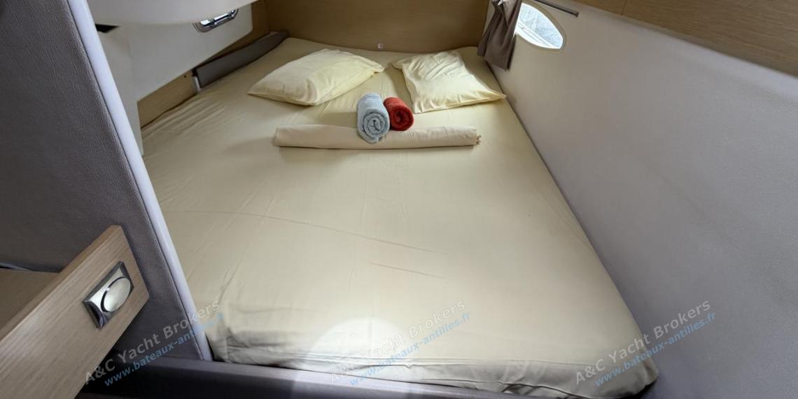 Fountaine Pajot Mahé 36 Evolution : Cabine arrière bâbord Fountaine Pajot Mahé 36 Evolution : Cabine arrière bâbord