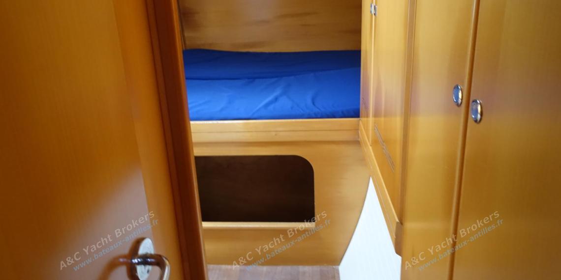 Nautitech 442 : Cabine arrière tribord Nautitech 442 : Cabine arrière tribord
