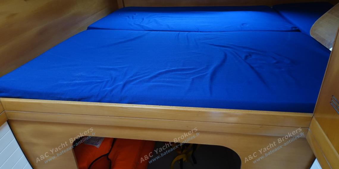 Nautitech 442 : Cabine avant bâbord Nautitech 442 : Cabine avant bâbord