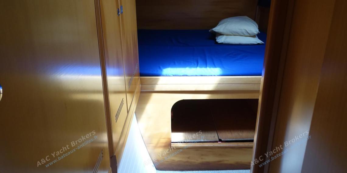 Nautitech 442 : Cabine arrière bâbord Nautitech 442 : Cabine arrière bâbord