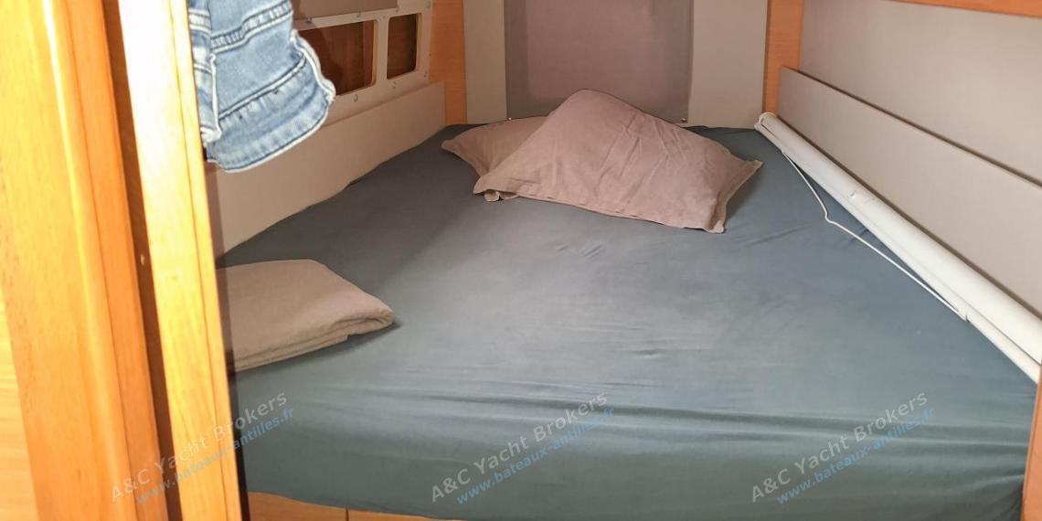 Nautitech 46 Open : Cabine avant bâbord Nautitech 46 Open : Cabine avant bâbord