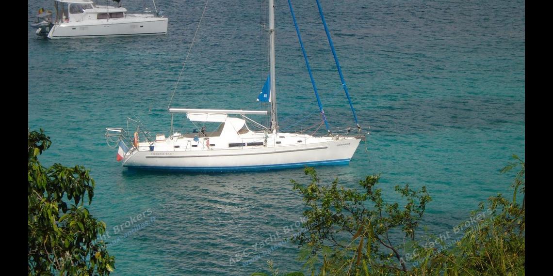 Oceanis 44 CC: Au mouillage en Caraïbes Oceanis 44 CC: Au mouillage en Caraïbes