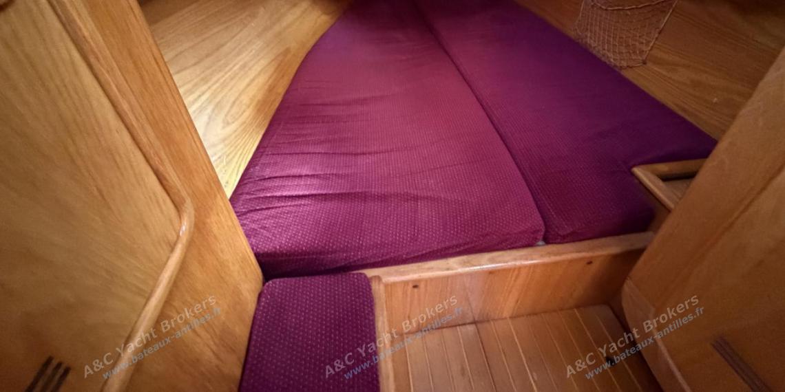 Alubat Ovni 39 : Cabine arrière tribord Alubat Ovni 39 : Cabine arrière tribord