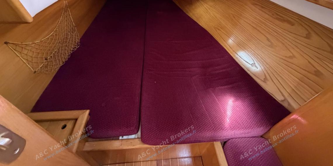 Alubat Ovni 39 : Cabine arrière bâbord Alubat Ovni 39 : Cabine arrière bâbord