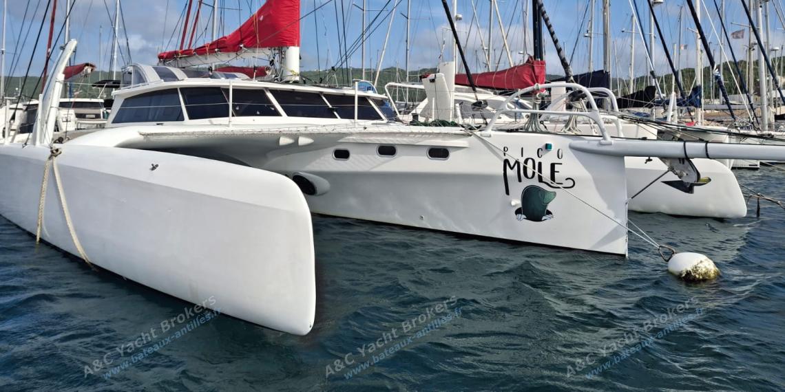 Triac Composites Rapido 53XS : Sur le ponton A&C Yacht port de plaisance du Marin Triac Composites Rapido 53XS : Sur le ponton A&C Yacht port de plaisance du Marin