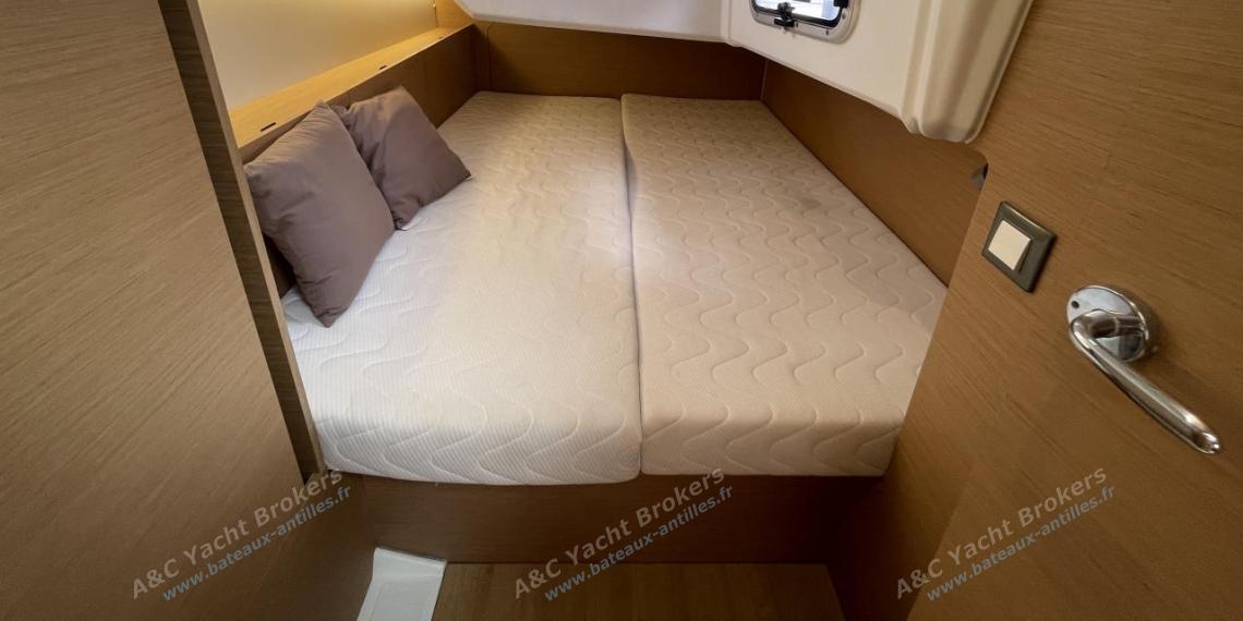 Jeanneau Sun Odyssey 380 : Cabine arrière tribord Jeanneau Sun Odyssey 380 : Cabine arrière tribord