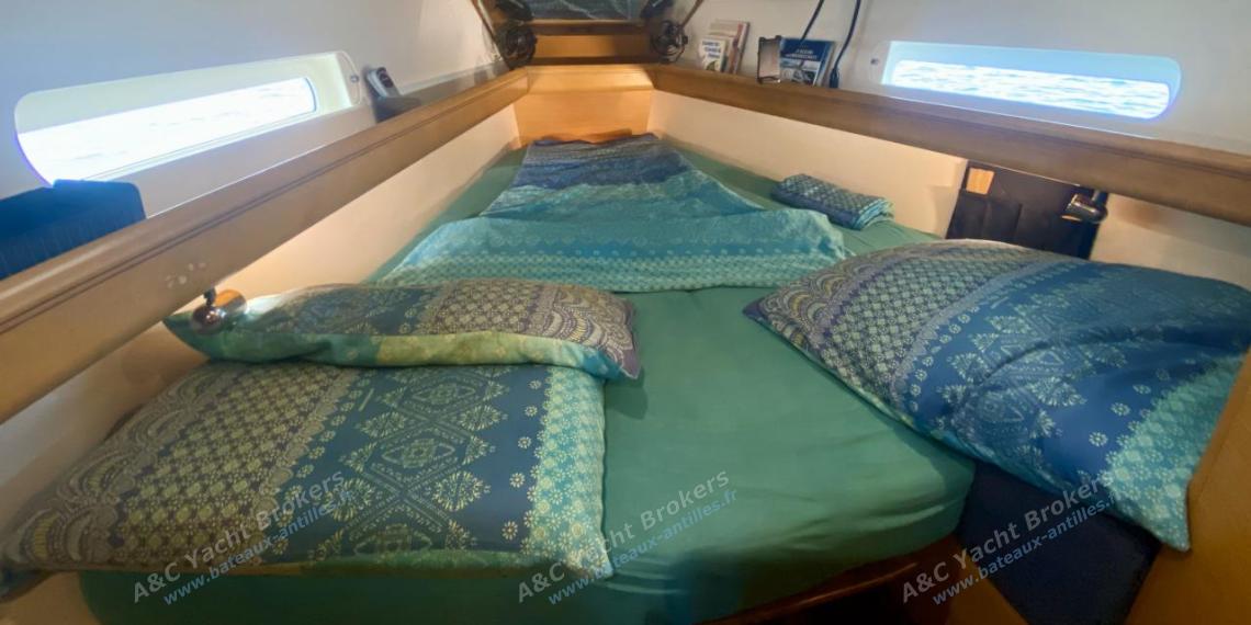 Jeanneau Sun Odyssey 409 Performance : Cabine avant Jeanneau Sun Odyssey 409 Performance : Cabine avant