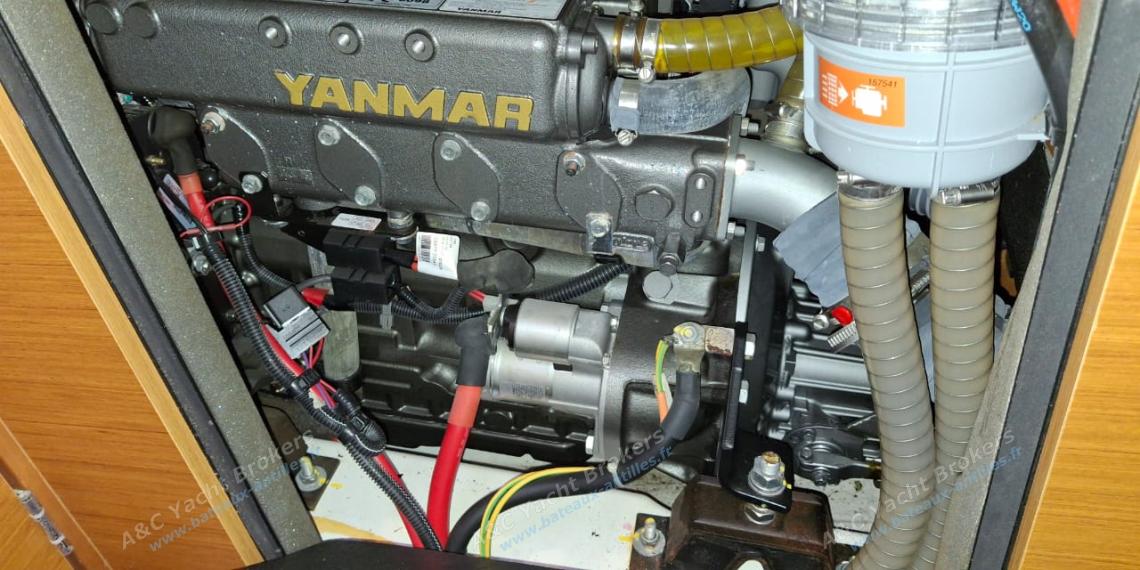 Jeanneau Sun Odyssey 440 : Moteur Yanmar 4JH57CR Jeanneau Sun Odyssey 440 : Moteur Yanmar 4JH57CR