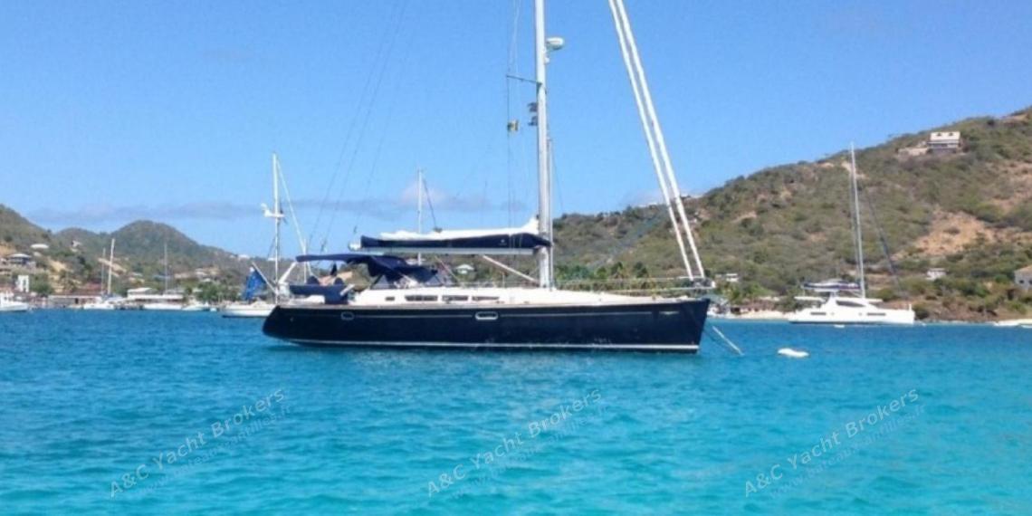 Jeanneau Sun Odyssey 45 : Au mouillage Jeanneau Sun Odyssey 45 : Au mouillage