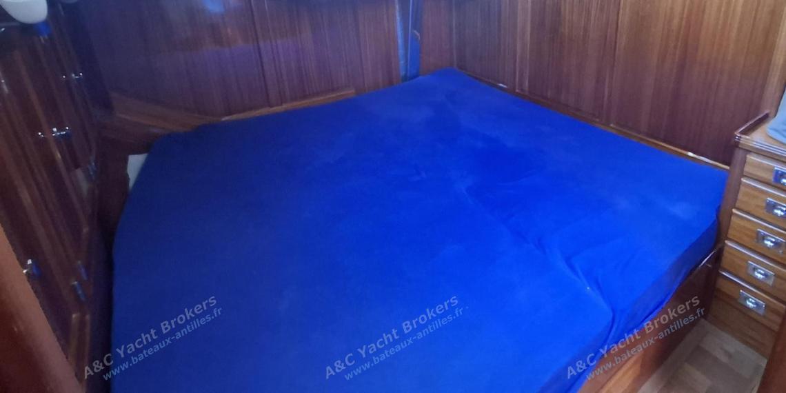 TIOGA 68 : Cabine propriétaire à l'arrière tribord TIOGA 68 : Cabine propriétaire à l'arrière tribord